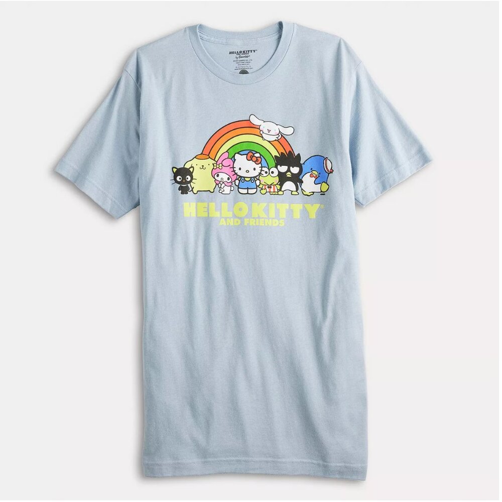 Men's Hello Kitty & Friends Short Sleeve Tee Size Small NWT